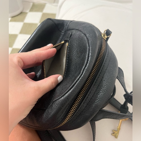 Fossil Mini Leather Backpack - Picture 5 of 6